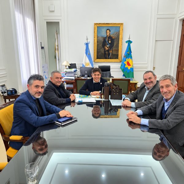 REUNIÓN DE MARTILLEROS BA CON EL GOBERNADOR DE LA PROVINCIA